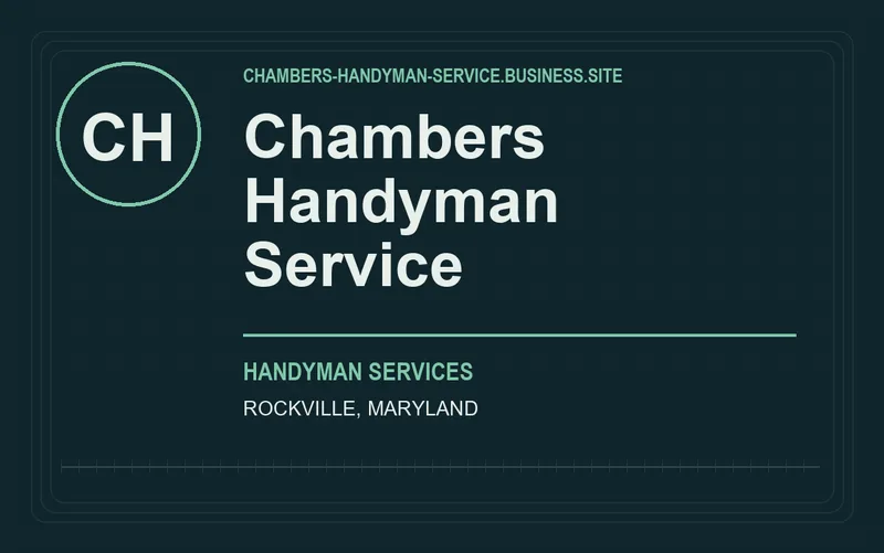 Chambers Handyman Service in Rockville, Maryland