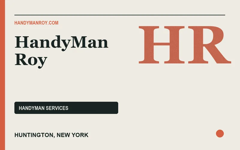 HandyMan Roy in Huntington, New York