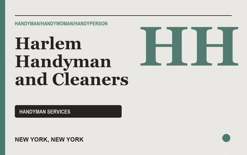Harlem Handyman and Cleaners in New York, New York