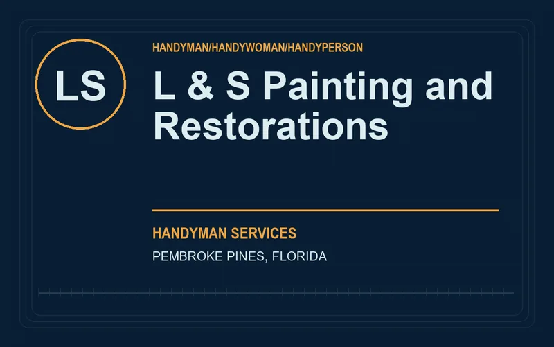 L & S Painting and Restorations in Pembroke Pines, Florida