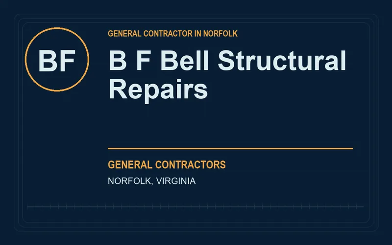 B F Bell Structural Repairs in Norfolk, Virginia