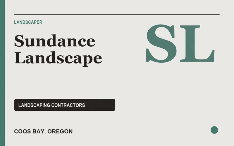Sundance Landscape in Coos Bay, Oregon