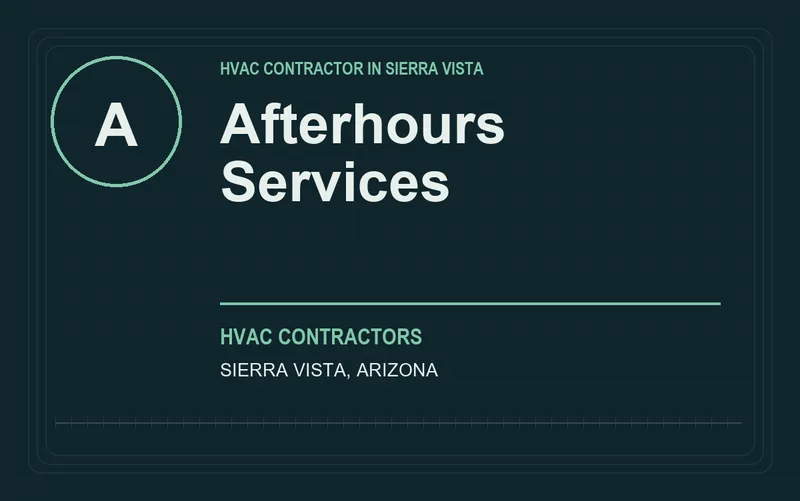 Afterhours Services in Sierra Vista, Arizona