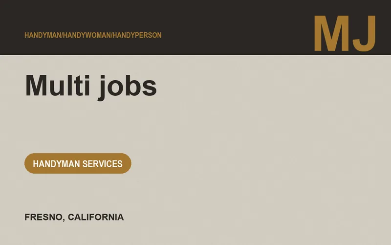 Multi jobs in Fresno, California