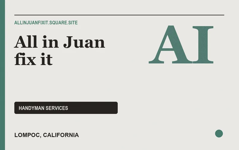 All in Juan fix it in Lompoc, California