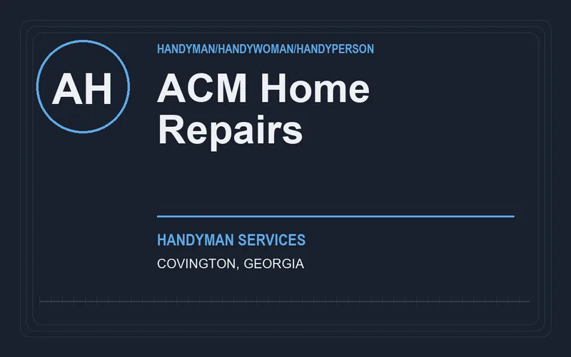 ACM Home Repairs in Covington, Georgia