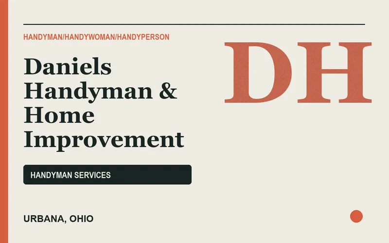 Daniels Handyman & Home Improvement in Urbana, Ohio