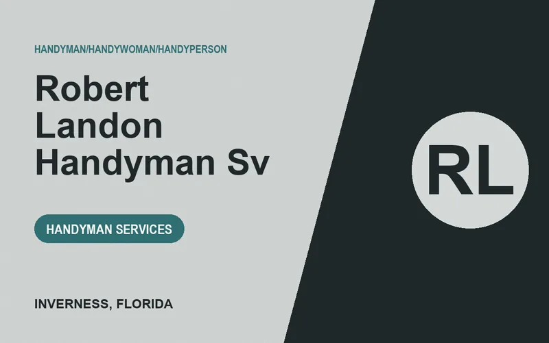 Robert Landon Handyman Sv in Inverness, Florida