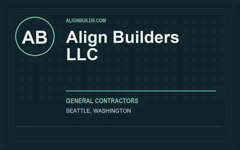 Align Builders LLC in Seattle, Washington