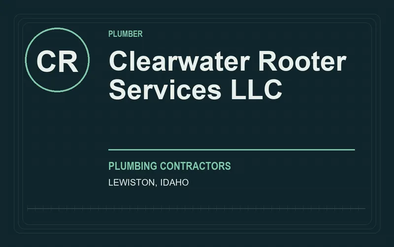 Clearwater Rooter Services Llc in Lewiston, Idaho