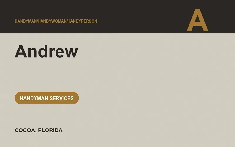 Andrew in Cocoa, Florida