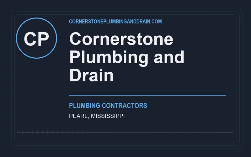 Cornerstone Plumbing and Drain in Pearl, Mississippi