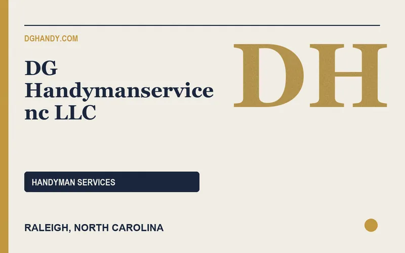 DG Handymanservice nc LLC in Raleigh, North Carolina