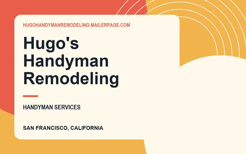 Hugo's Handyman Remodeling in San Francisco, California
