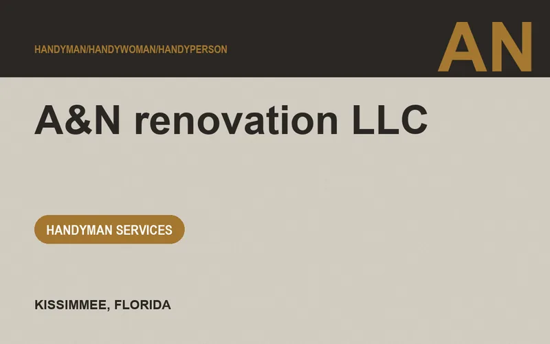 A&N renovation llc in Kissimmee, Florida