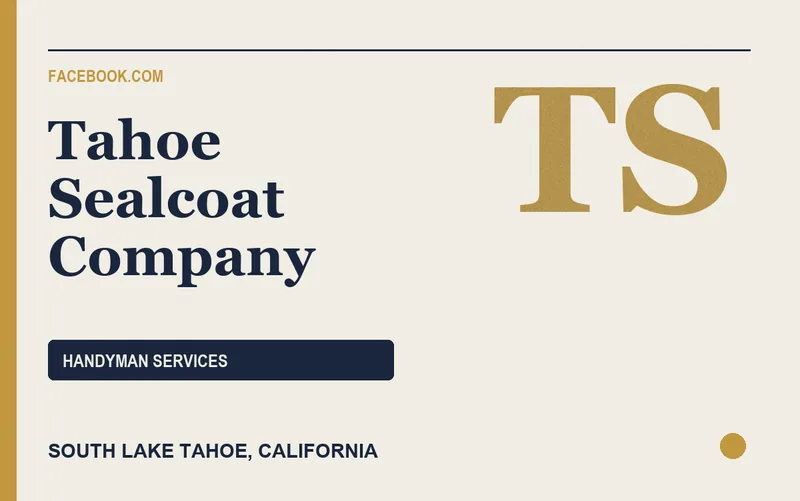 Tahoe Sealcoat Company in South Lake Tahoe, California