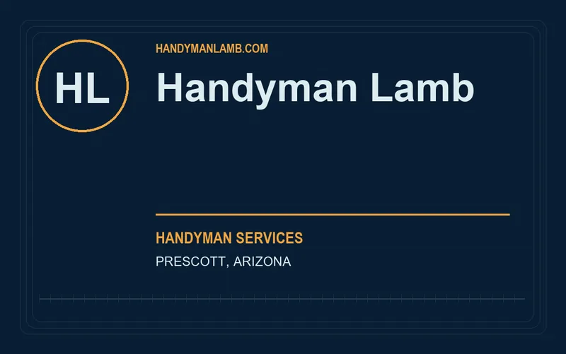Handyman Lamb in Prescott, Arizona