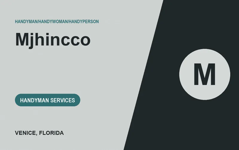 Mjhincco in Venice, Florida