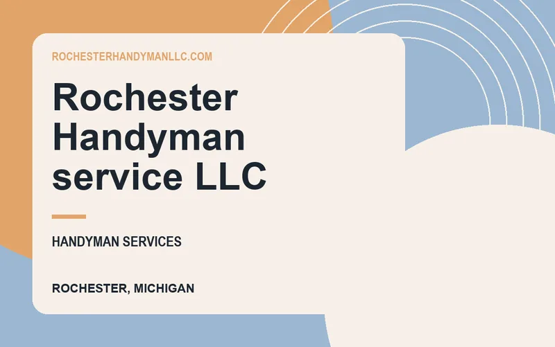 Rochester Handyman service llc in Rochester, Michigan