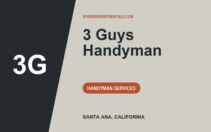 3 Guys Handyman in Santa Ana, California