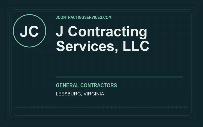 J Contracting Services, LLC in Leesburg, Virginia