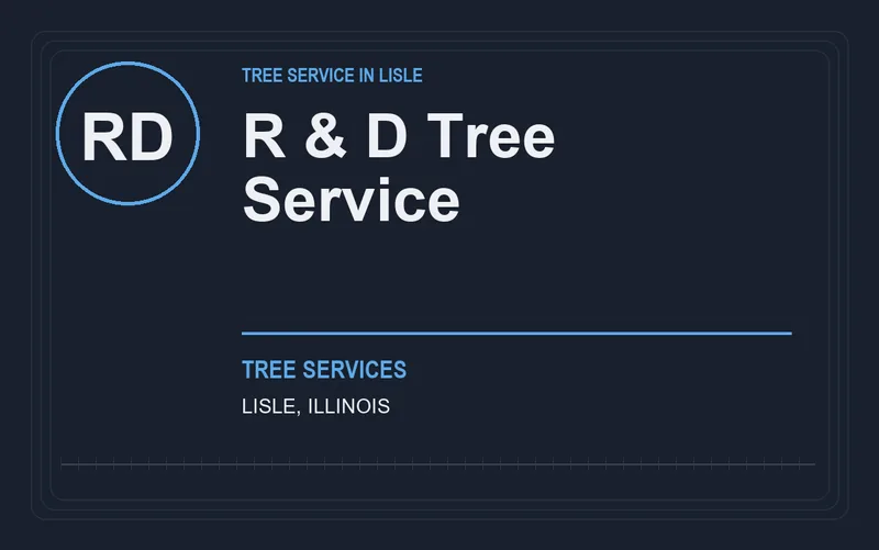 R & D Tree Service in Lisle, Illinois