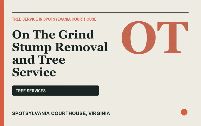 On The Grind Stump Removal and Tree Service in Spotsylvania Courthouse, Virginia