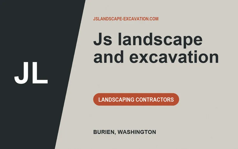 Js landscape and excavation in Burien, Washington
