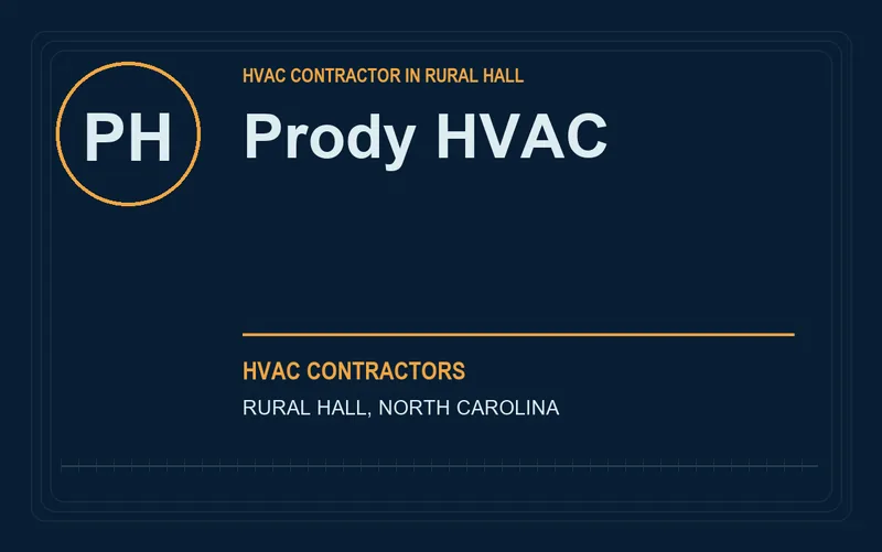 prody hvac in Rural Hall, North Carolina