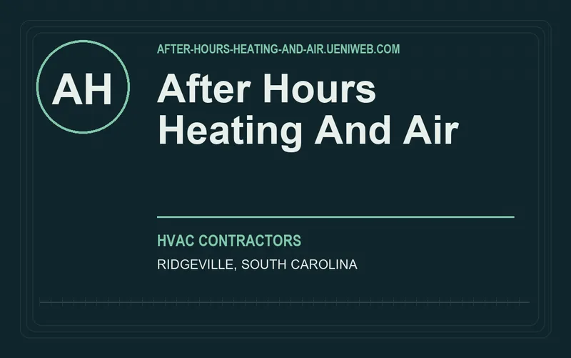 After Hours Heating And Air in Ridgeville, South Carolina