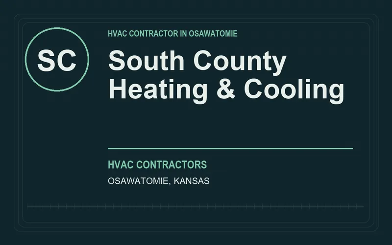South County Heating & Cooling in Osawatomie, Kansas