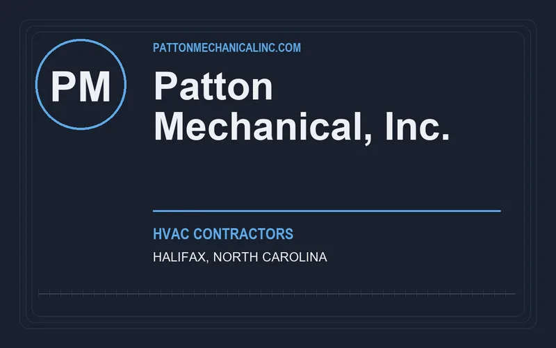 Patton Mechanical, Inc. in Halifax, North Carolina