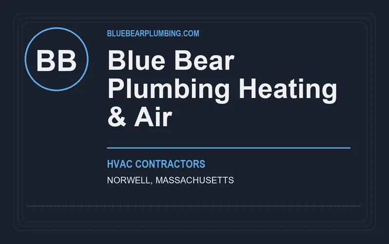 Blue Bear Plumbing Heating & Air in Norwell, Massachusetts