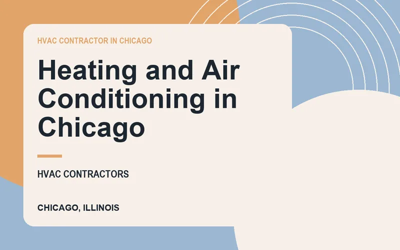Heating and Air Conditioning in Chicago in Chicago, Illinois