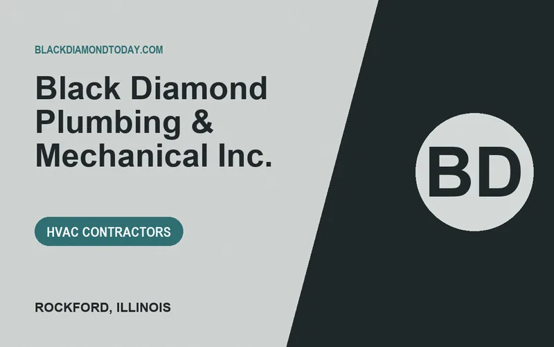 Black Diamond Plumbing & Mechanical Inc. in Rockford, Illinois