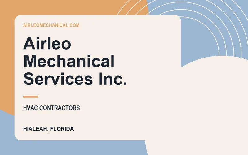 Airleo Mechanical Services Inc. in Hialeah, Florida