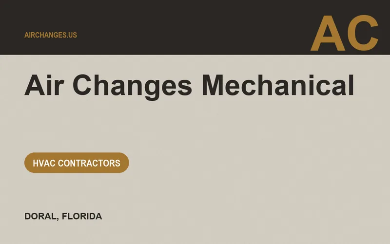 Air Changes Mechanical in Doral, Florida