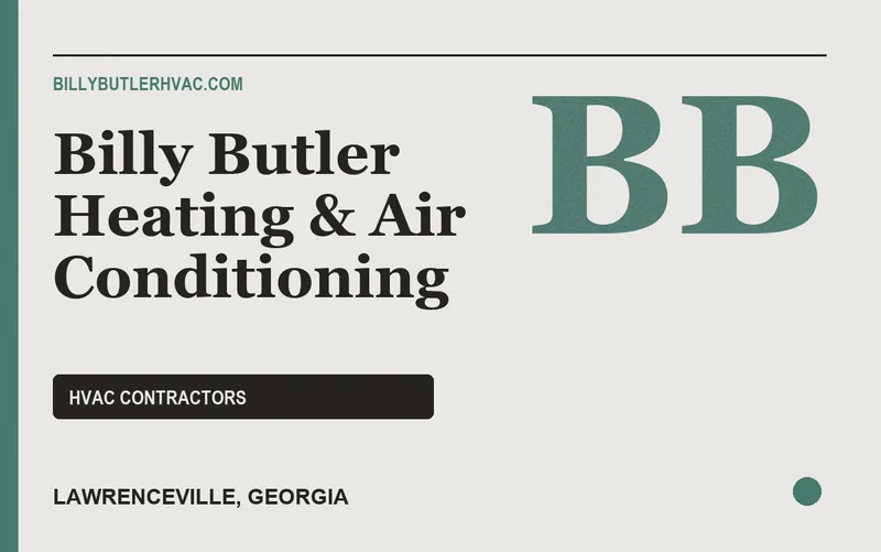 Billy Butler Heating & Air Conditioning in Lawrenceville, Georgia