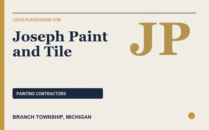 Joseph Paint and Tile in Branch Township, Michigan