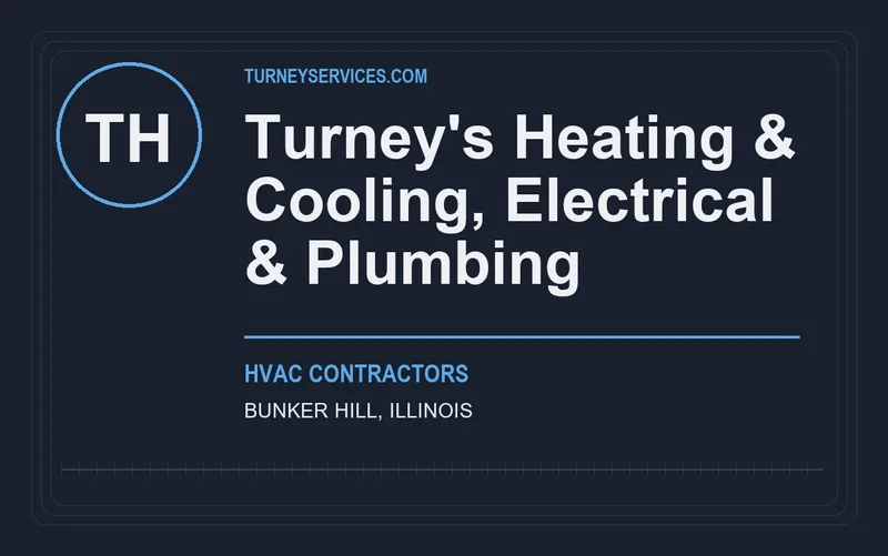 Turney's Heating & Cooling, Electrical & Plumbing in Bunker Hill, Illinois