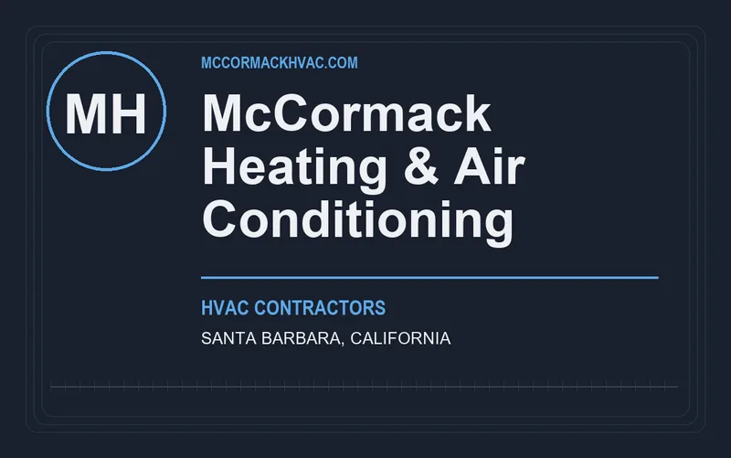McCormack Heating & Air Conditioning in Santa Barbara, California