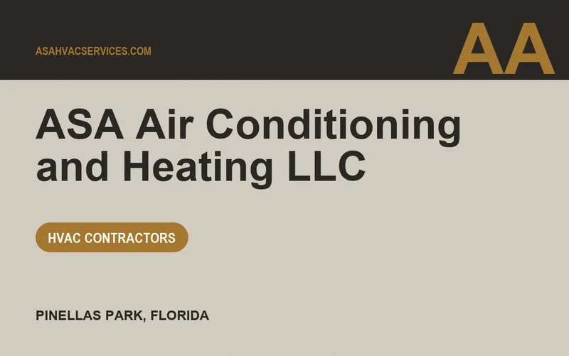 ASA Air Conditioning and Heating LLC in Pinellas Park, Florida