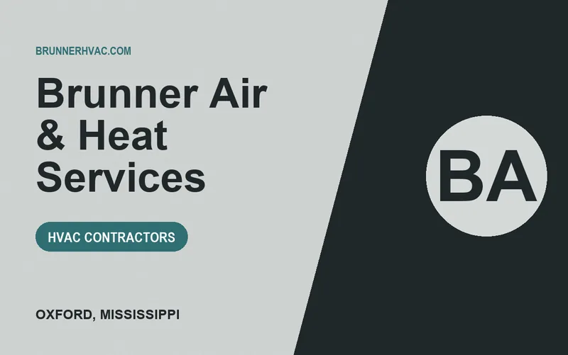 Brunner Air & Heat Services in Oxford, Mississippi