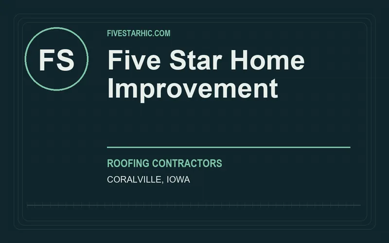Five Star Home Improvement in Coralville, Iowa