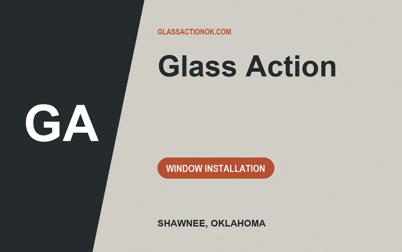 Glass Action in Shawnee, Oklahoma