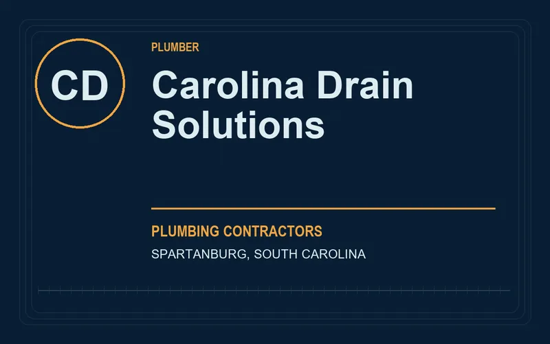 Carolina Drain Solutions in Spartanburg, South Carolina