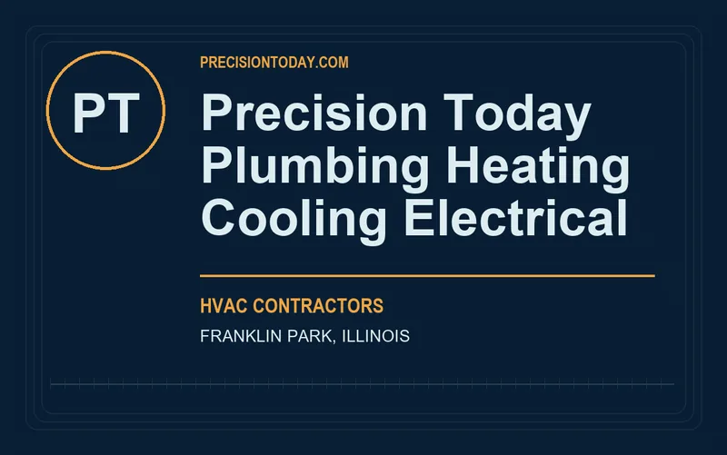 Precision Today Plumbing Heating Cooling Electrical in Franklin Park, Illinois