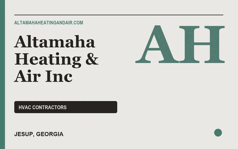 Altamaha Heating & Air Inc in Jesup, Georgia