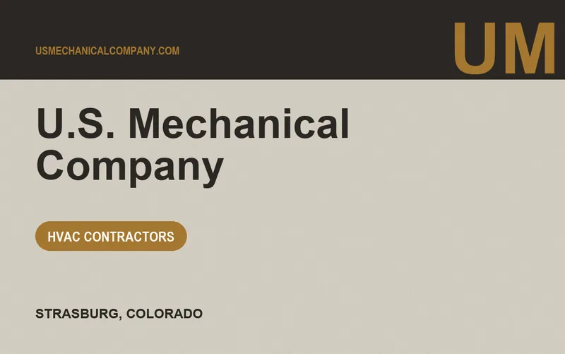 U.S. Mechanical Company in Strasburg, Colorado