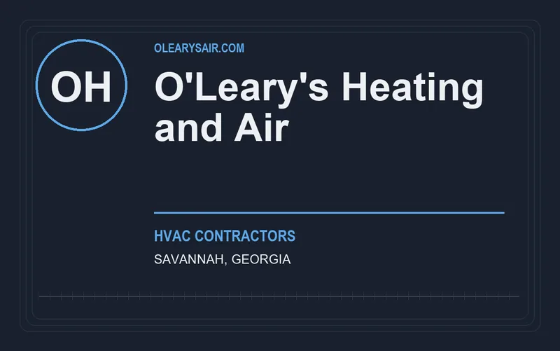 O'Leary's Heating and Air in Savannah, Georgia